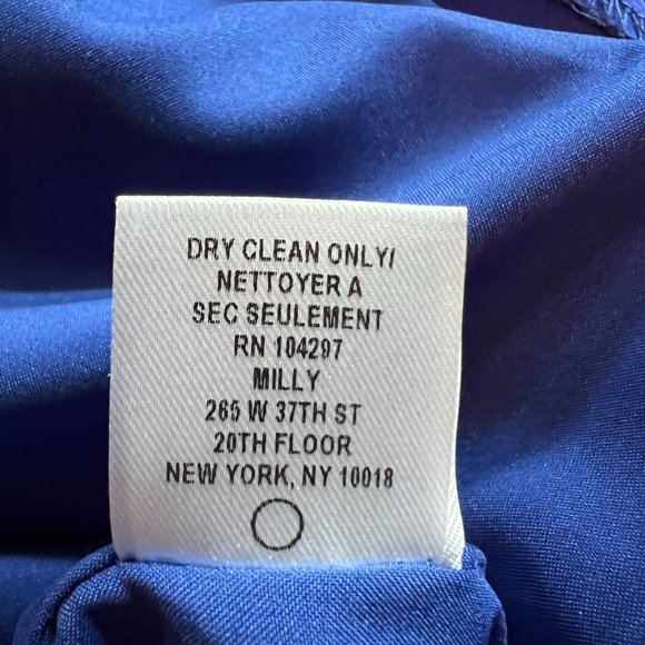 Milly blue size 6 dress like new - Picture 4 of 4